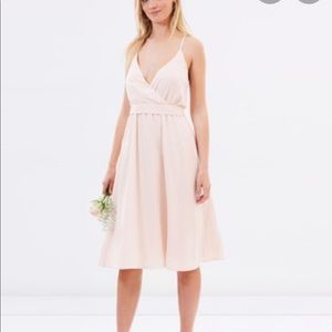Australian blush dress